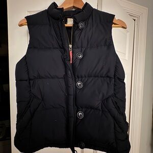 J.Crew down vest size medium, great condition